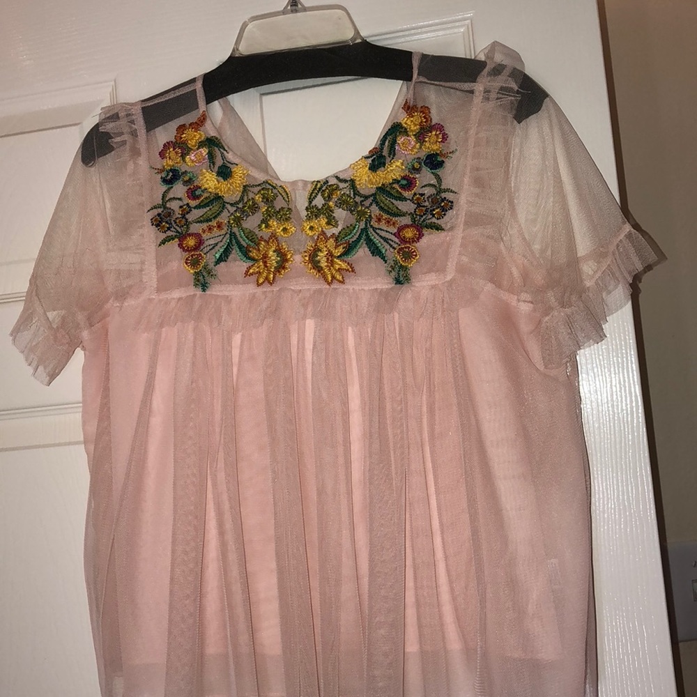 Lulumari Pink Flower Top